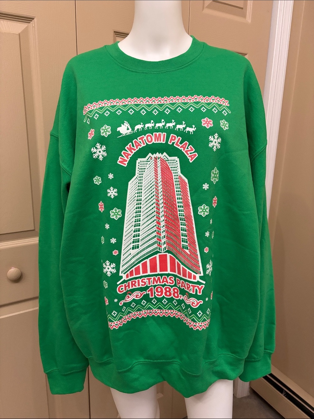 Die Hard Nakatomi Plaza Christmas sweatshirt